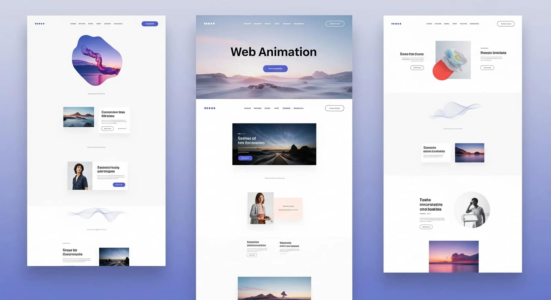 Animation in web design