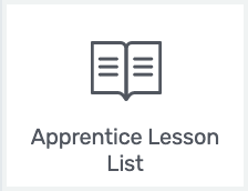Apprentice Lesson List icon