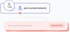 Edit access rights