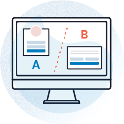 Leads A/B Testing image A/B testing for lead generation
