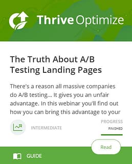 The Truth About A/B Testing Landing Pages