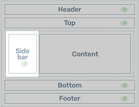 Left-aligned sidebar diagram