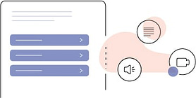 Multiple course media formats