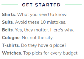Sidebar Post Image 15 Get creative with how you showcase your "Getting Started" content!
