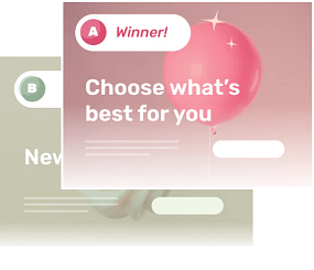 Automatically choose test winner