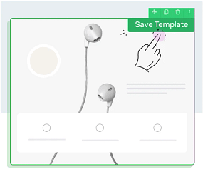 Save Templates Template creation