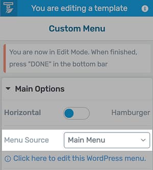 Menu Source