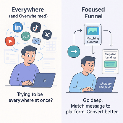 focus on one channel