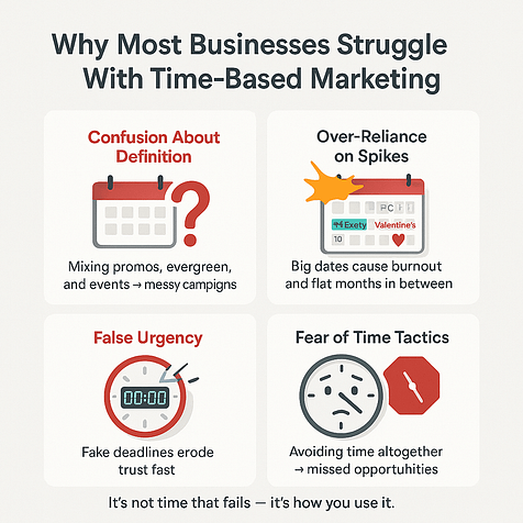 why timebased marketing fails