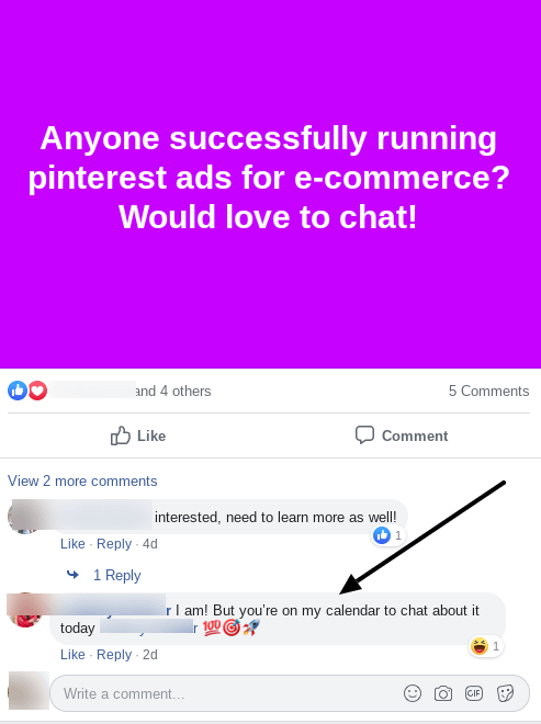Find experts in Facebook groups