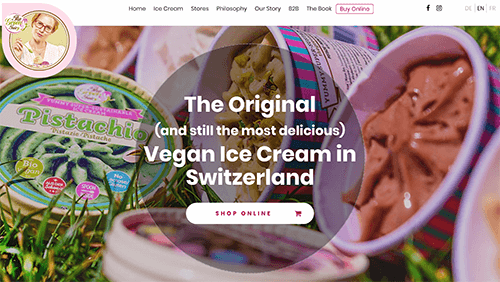 Screenshot showing the title section with a large background image.