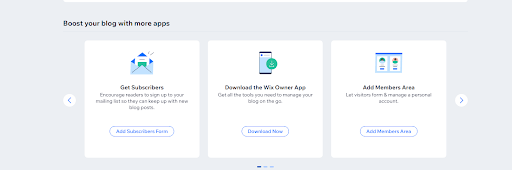 App options to improve your Wix Blog