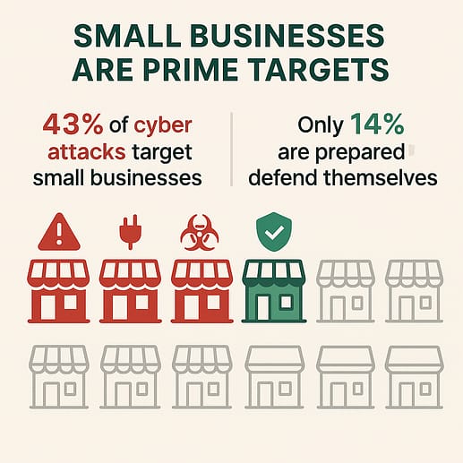 small businesses are targets