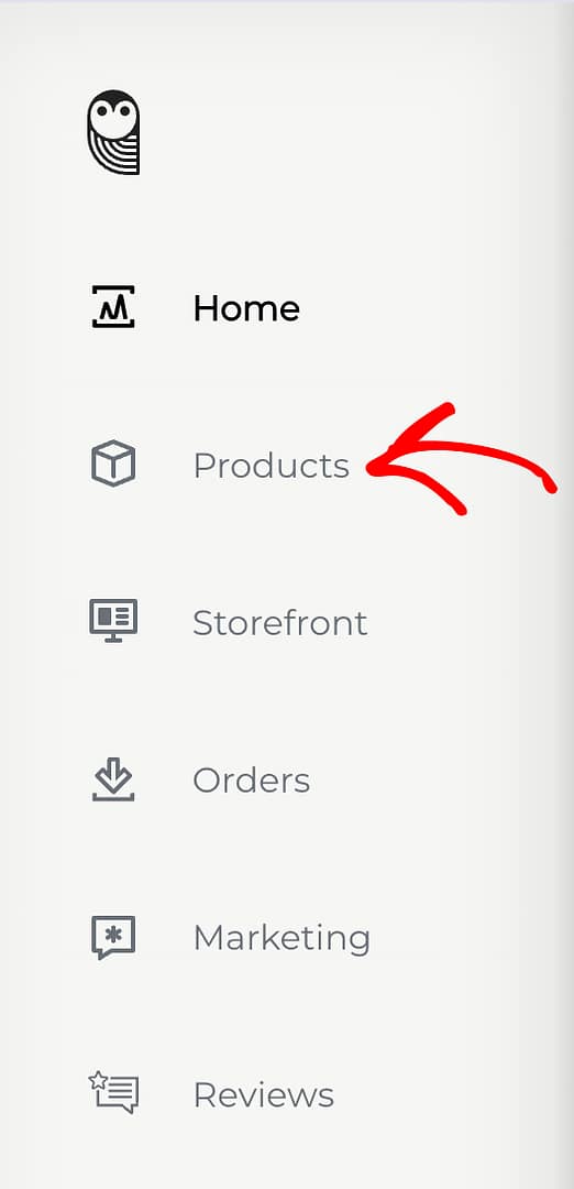 SendOwl Products page