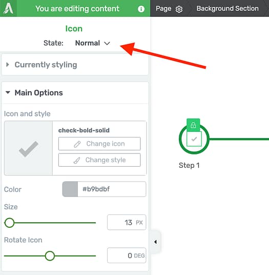 Set the State option to 'Normal' when setting Progress Bar default styles