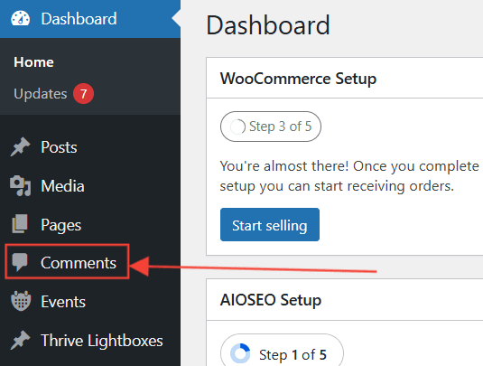 opencommentsinwpdashboard