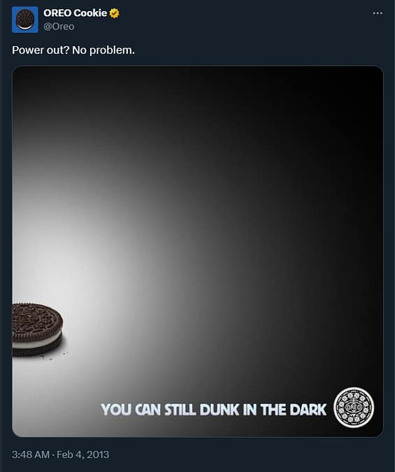 oreotweetrealtimemarketing