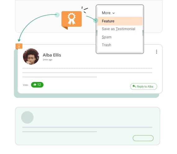 Featured Comments Featured WordPress comments