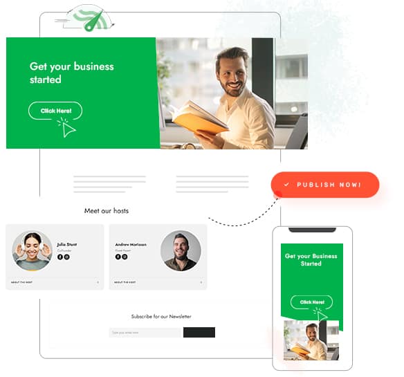 Quickly Launch Your Page with Thrive Architect! Publish your pages more quickly