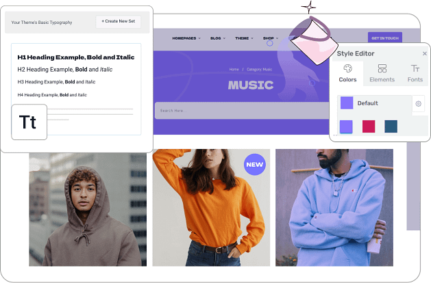 Site-wide customization