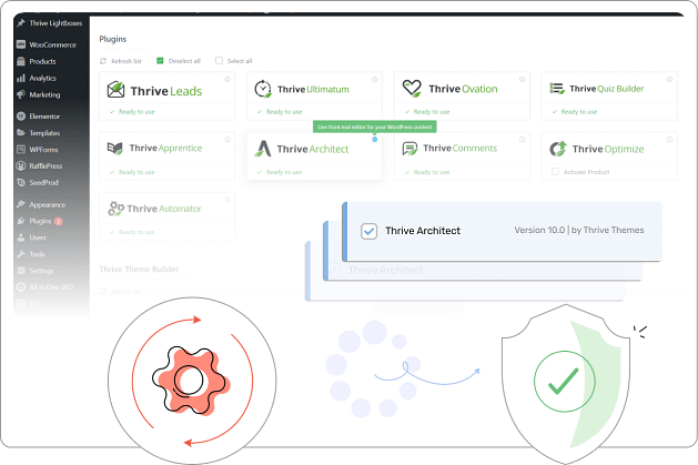 Built-in security and updates