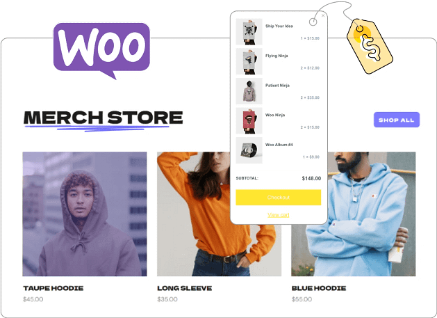 WooCommere store example