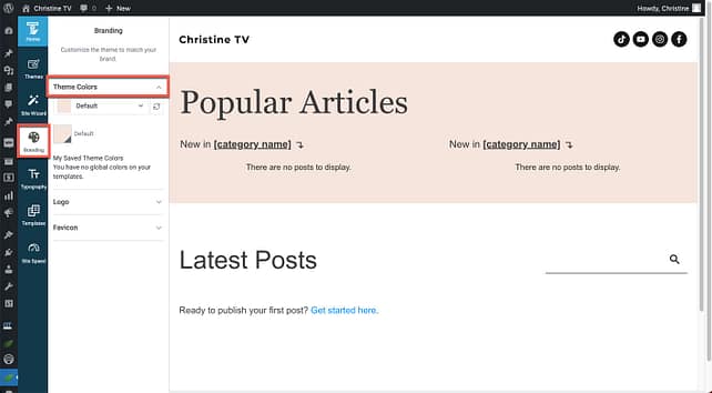 15 branding tab