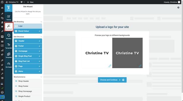 9 TTB site wizard