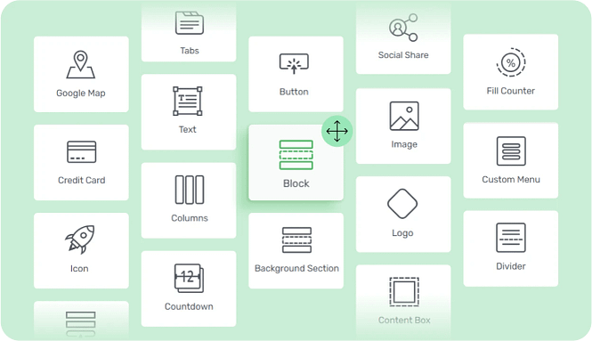 Elements for page building