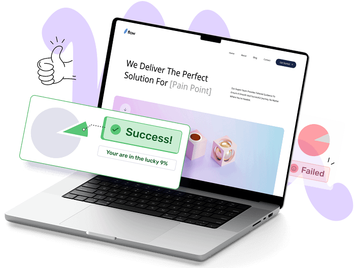 Overcome website failure