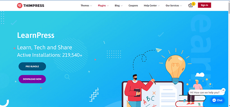 LearnPress Splash Page