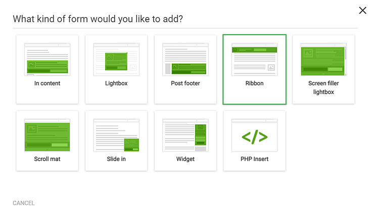Thrive Leads Opt-In Templates