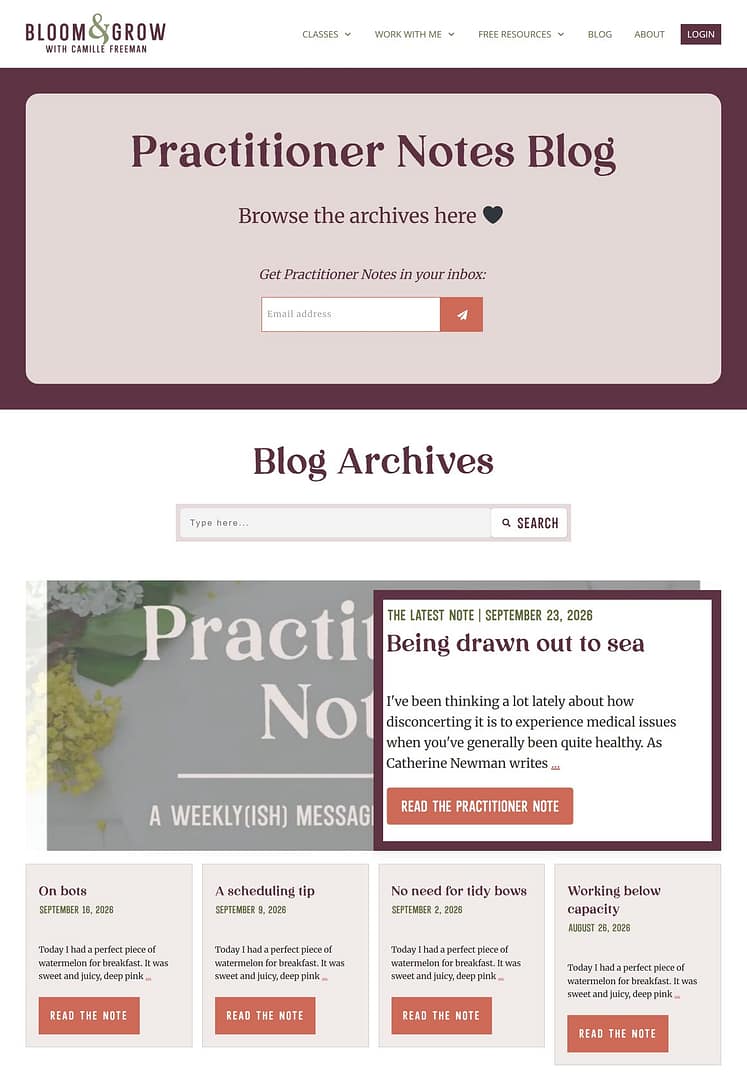 camille-freeman-practitioner-notes-blog-thrive-architect