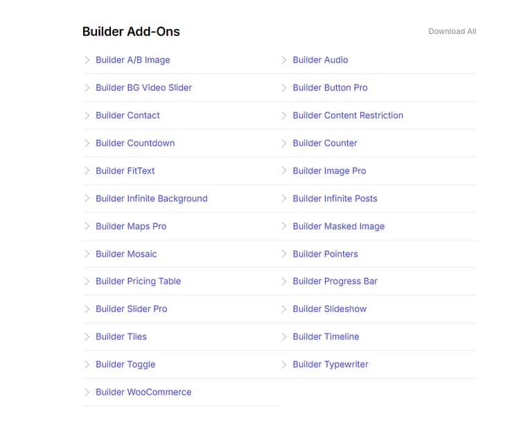 Themify Builder Addons