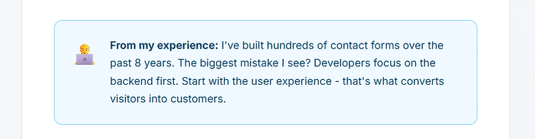 user experience