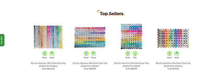top sellers