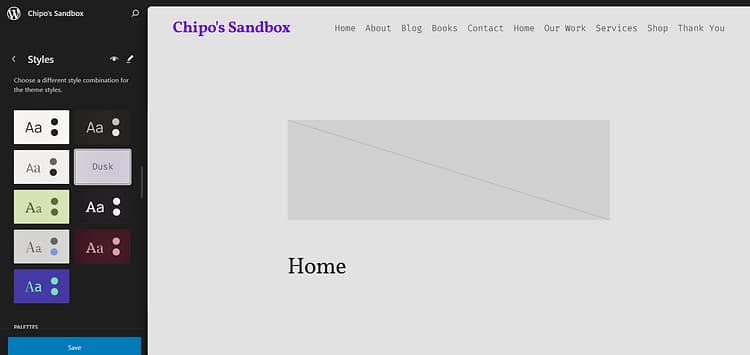 WordPress Customizer