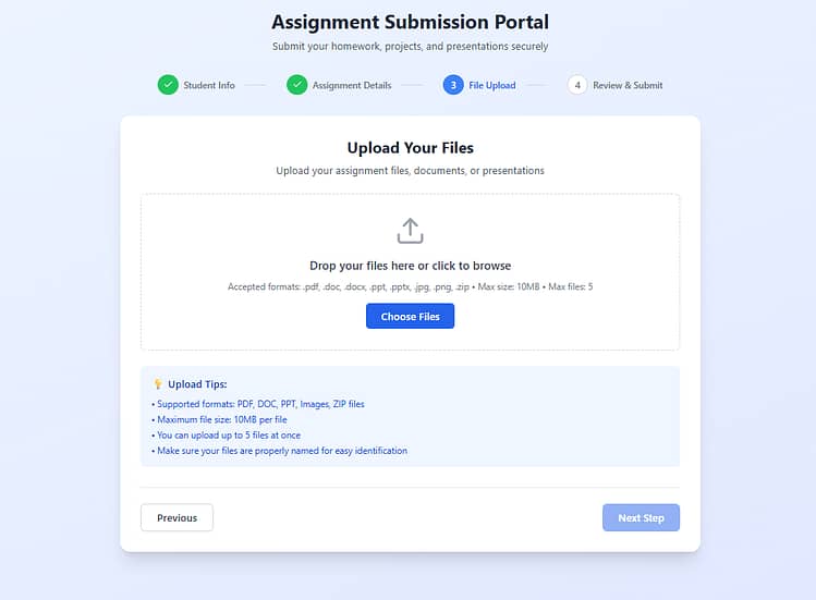assignments