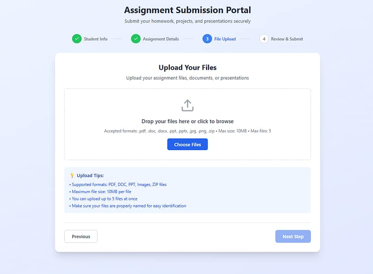 assignments
