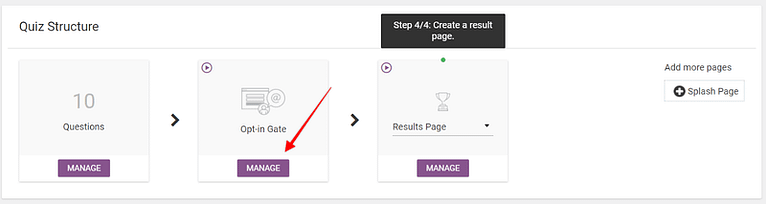 manage opt-in gate tqb