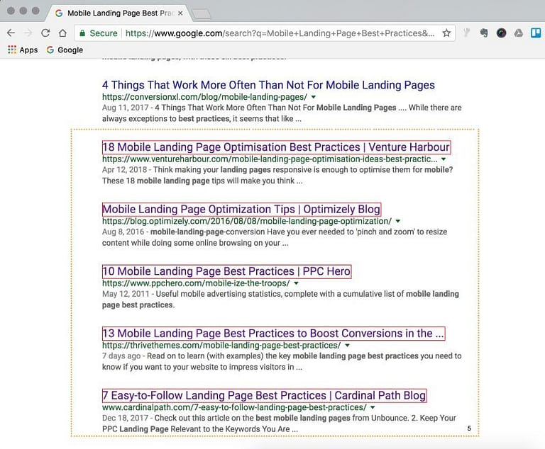 LinkClump chrome extension