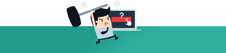 User angry because of a confusing, difficult to use website