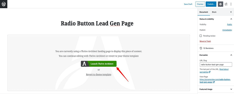 How to create a new Page in WordPress.