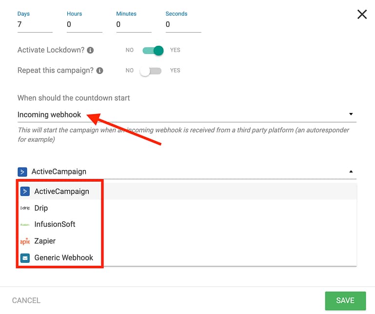 New Email Service Provider webhook integrations available inside Thrive Ultimatum