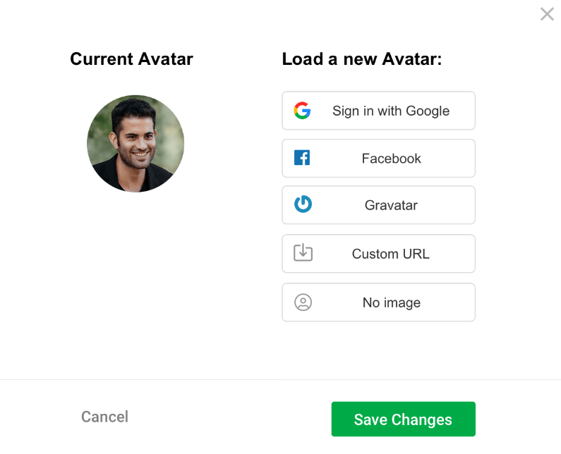Thrive Ovation - Avatar choices