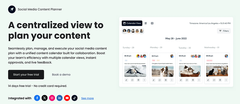 Content planner