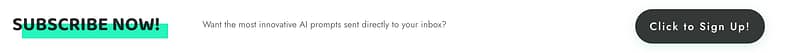 Email signup in notification bar
