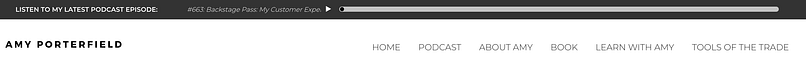 Podcast in notification bar