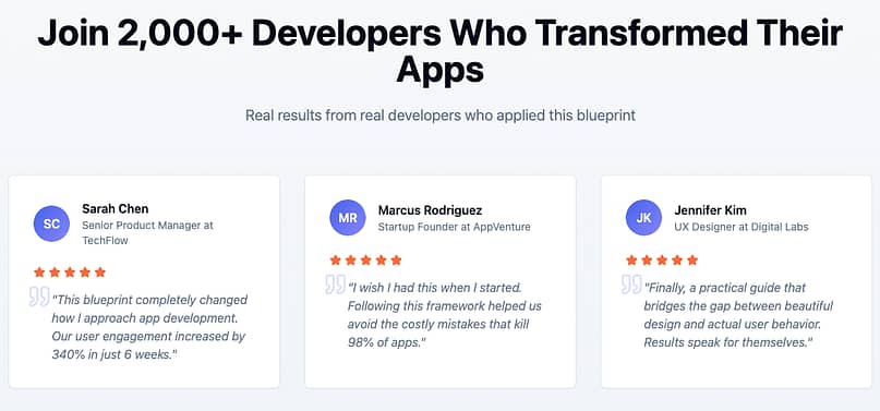 Webinar testimonials