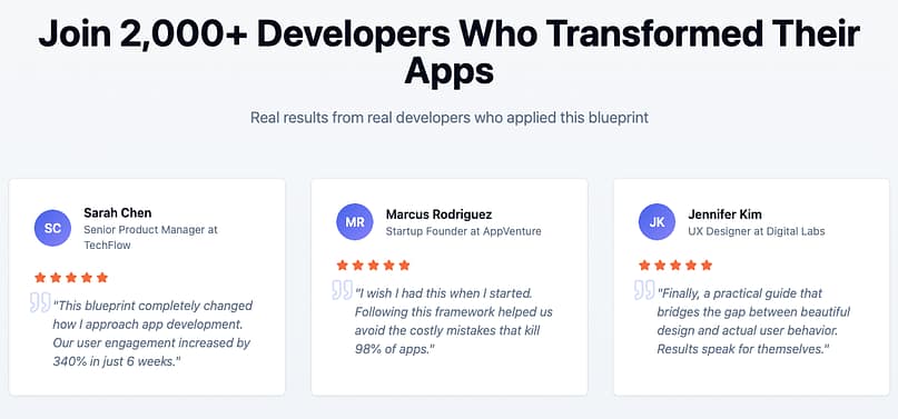 Webinar testimonials